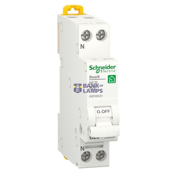 RESI9  1P+N B20 6KA image 1