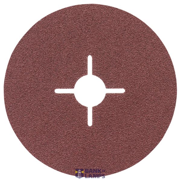 Fibre sanding disc R444, Expert for Metal D= 125 mm; G= 80 image 1