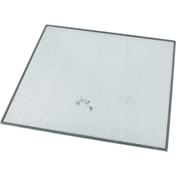 XLST5S63 Bottom-/top plate, closed,  galvanized, for WxD = 600 x 300mm, IP55 image 6