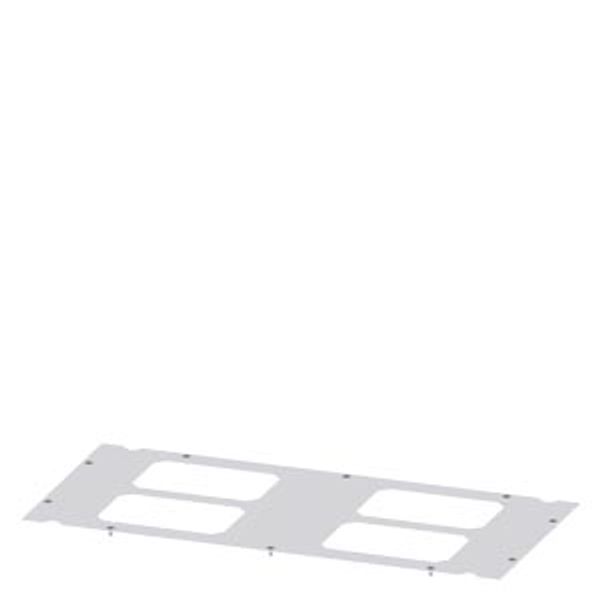 Floor plate for module inserts IP30, D: 400mm W: 800mm image 1