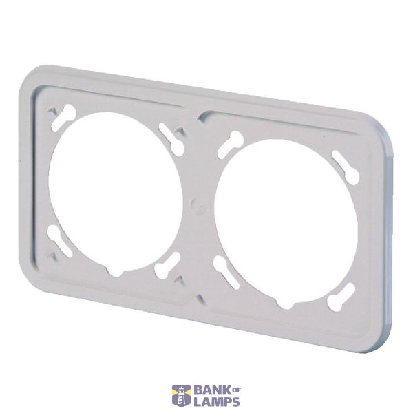 cover frame for Cepex, 2 fold, white image 1