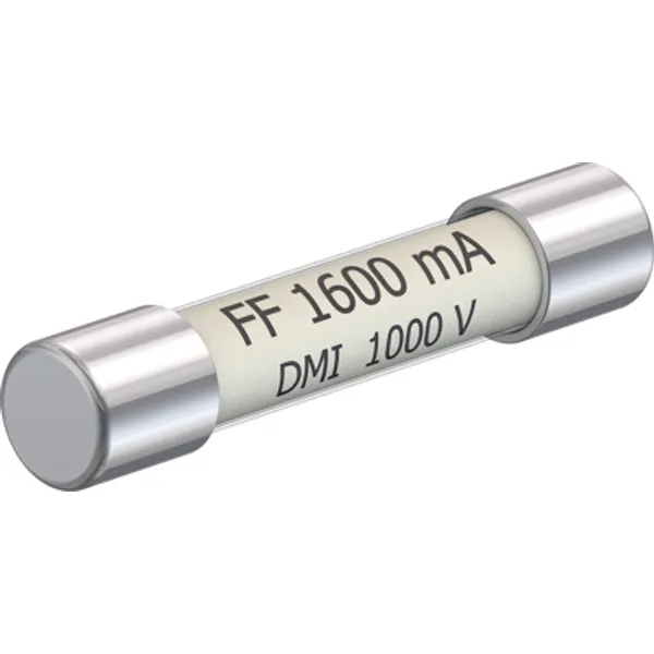 Microfuse 6.3 x 32 mm, 1.6 A, FF, 1 kV (DC), 1 kV (AC), 30 kA breaking capacity, 69.0013 image 1