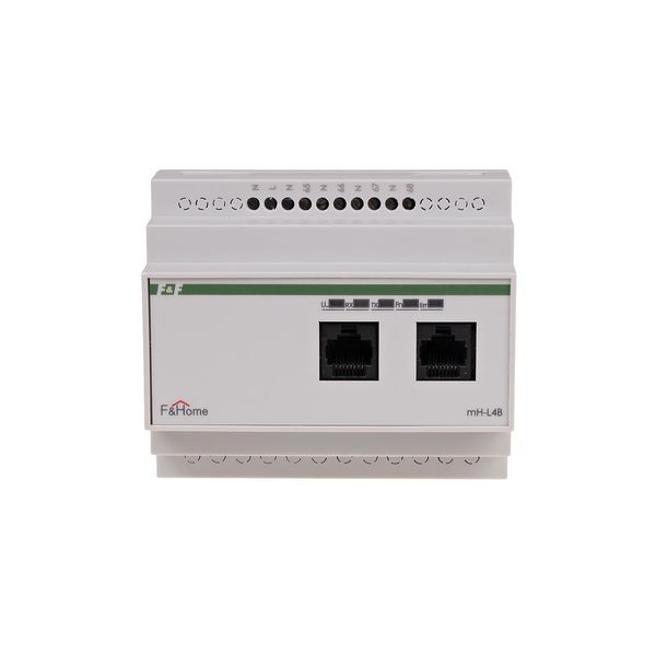 Scene module; for DIN rail mounting; 24VDC; IP20; F&Home; 0÷45°C image 2