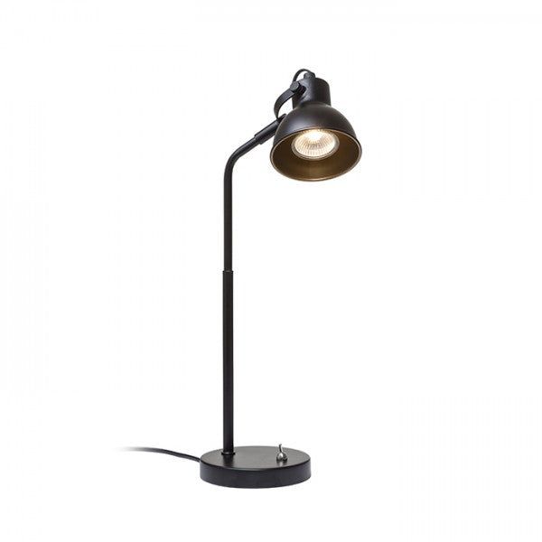 ROSITA table black/gold 230V LED GU10 9W image 1