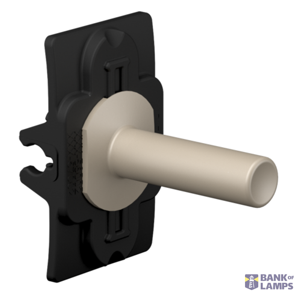 Niko Toggle (1 part), Niko Home Control, steel champagne coated image 2