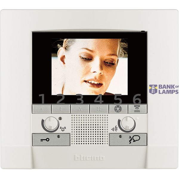 Polyx video Internal Unit with teleloop image 1