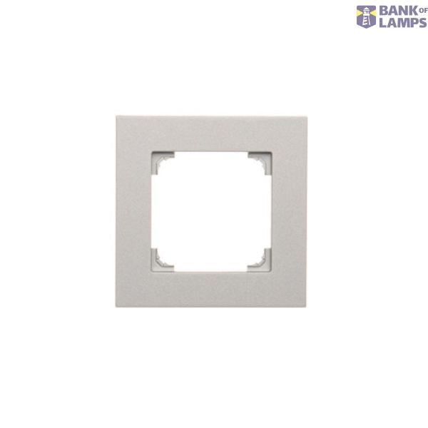 Single frame, matt aluminum image 1