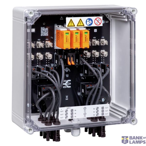 Combiner Box (Photovoltaik), PV Next, 1100 V, 1 MPP, 3 Inputs / 3 Outp image 2