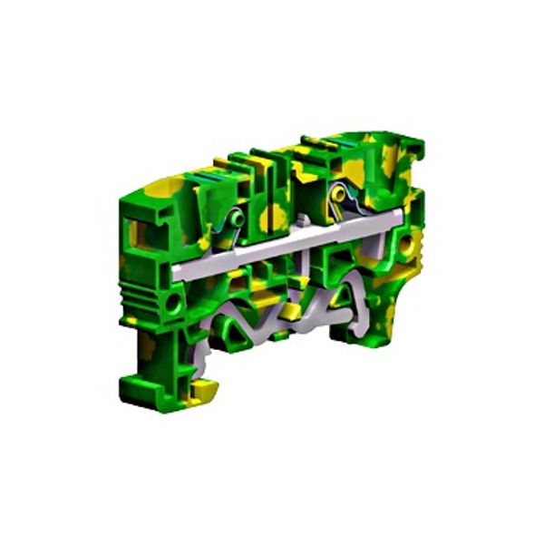 Push-in terminal earth connection EFCE600 6mmý ye/green image 1