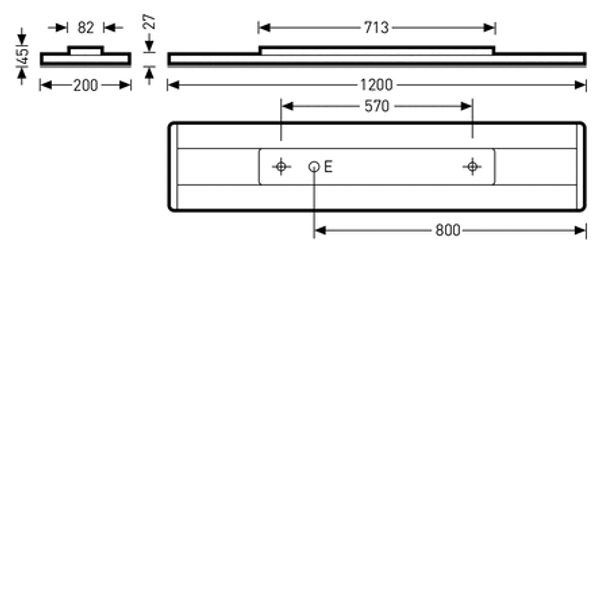 Surface-mounted luminaire Lunexo D Prisms White ETDD 46W 4400lm Wide reduced glare UGR19 (W19) IK03 3 SDCM 6828851 image 1