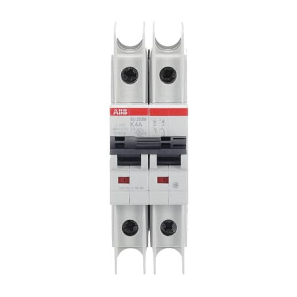 SU202M-K4 Miniature Circuit Breaker - 2P - K - 4 A image 6