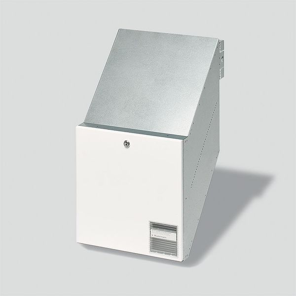 BKV 611-3/3-0 W Pass-through letterbox for installation in the wall image 1