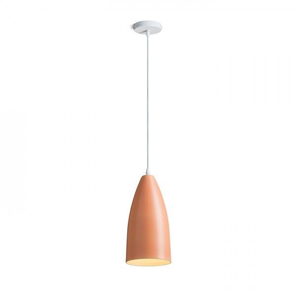 TUTTI pendant orange ceramic 230V LED E27 15W image 1