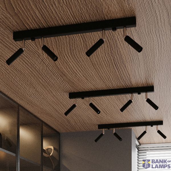 CEILING LAMP EYETECH 4 BLACK G9 4X40W IP20 image 8