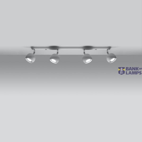 CEILING LAMP OCULARE 4L WHITE GU10 4X40W IP20 image 3