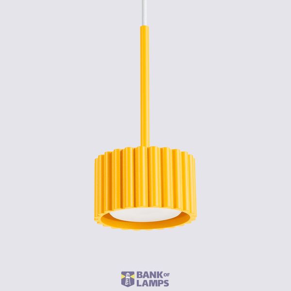 Pendant lamp AURA 1 yellow Gx53 image 5