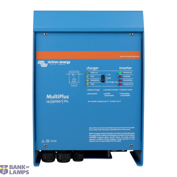MultiPlus24/3000/70-50 120V VE.Bus*If 0, order PMP242301102* image 1