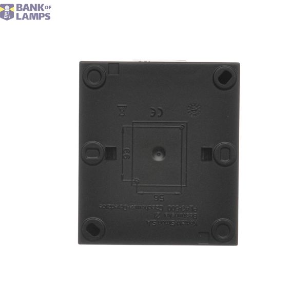 Double angled Keystone IT/telephone socket cover with descriptive field, (cover), Simon 24, IP20/IP44, white image 1