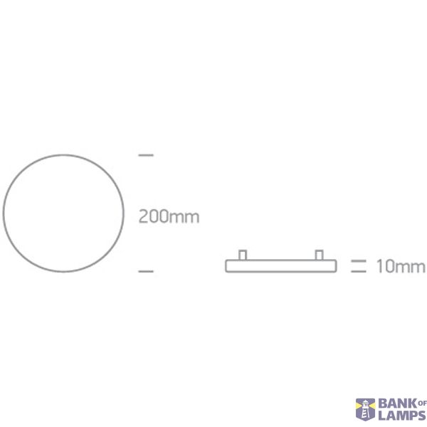 WHITE 20W WW IP20 230V image 3