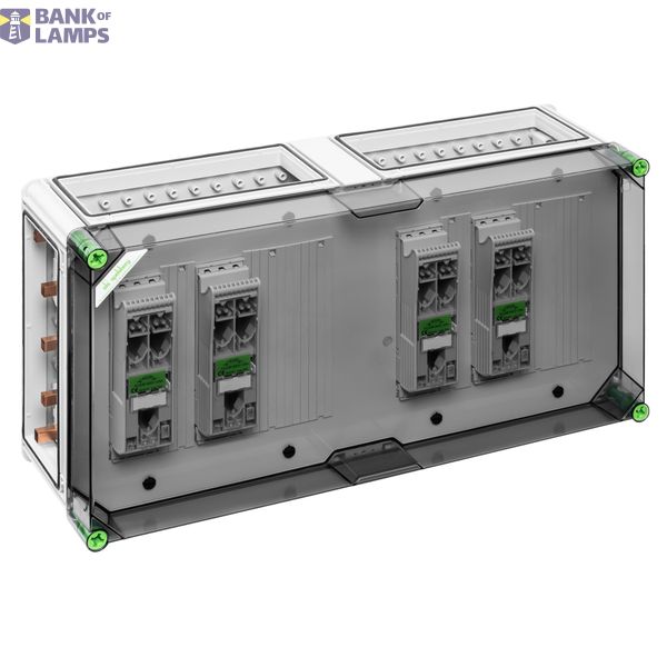 NH fuse enclosure, Type of protection IP65, Impact strength IK08, Protection class II, Rated voltage 690V AC, Halogen free image 1