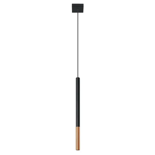 HANGING LAMP MOSAIC 1 BLACK/COPPER G9 1X40W IP20 image 1
