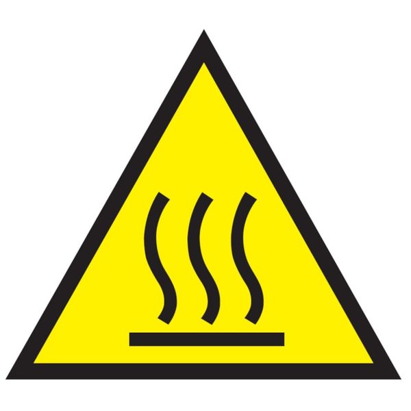Triangular danger sign - Side: 140 mm image 1