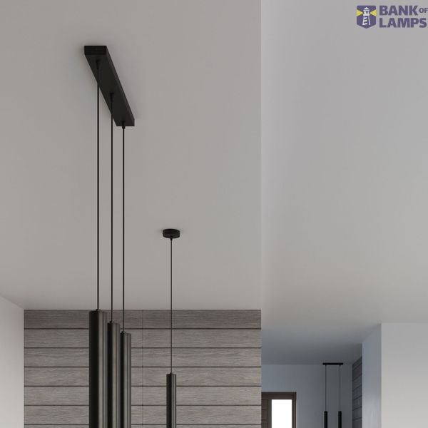 HANGING LAMP WEZYR 2 BLACK G9 2X40W IP20 image 6
