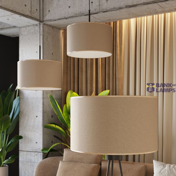 Pendant lamp NEVIA beige image 7