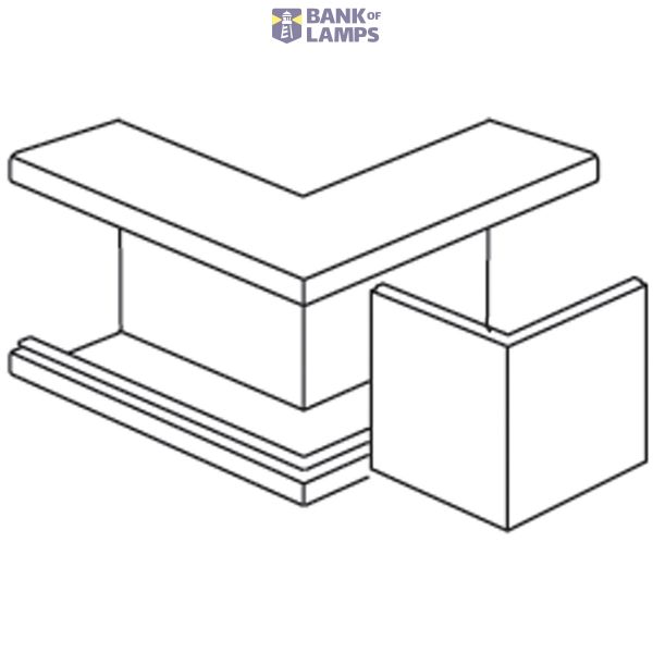 STAGO INTERNAL CORNER WGX-IH110X72 R9010/60 image 1