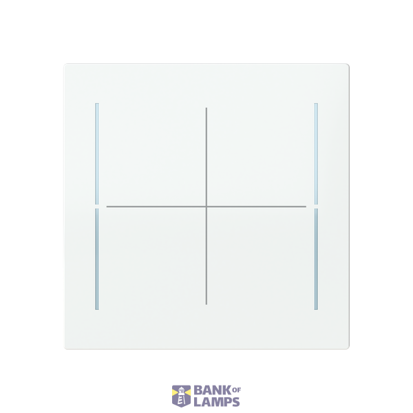 LFW/A.4.70.1-44G Cover plate studio white - Trevion® image 1