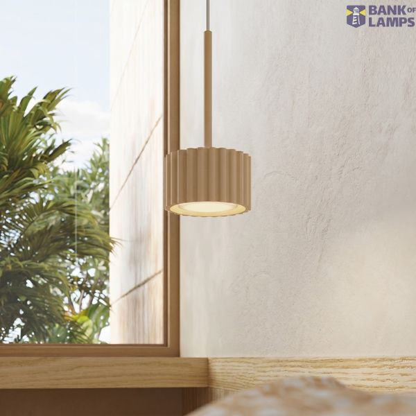 Pendant lamp AURA 1 beige Gx53 image 7