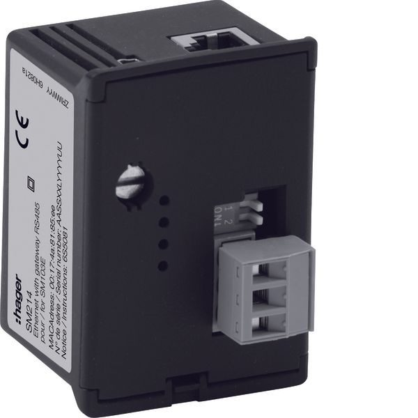 Unit Ethernet+RS485 Jbus/Modbus SM103E image 1
