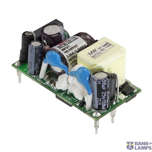 MFM-10-5 Switching power supply, open-frame, 10W, 5V, 2A, MEAN WELL image 1