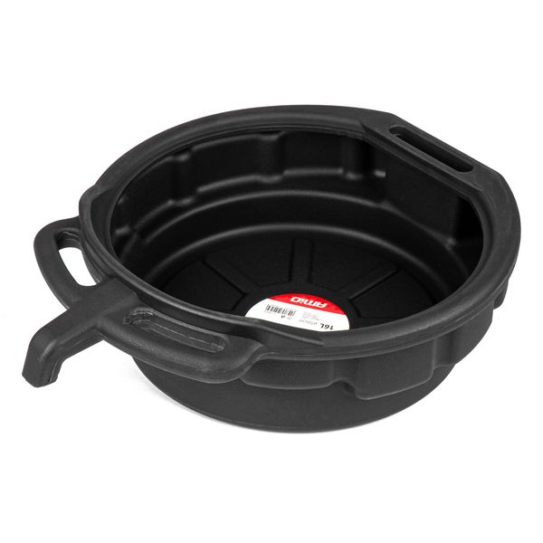 Oil drain pan with funnel 16L, 56cm AMIO-04053 image 1