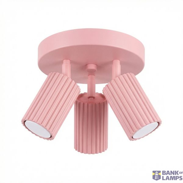 Ceiling lamp KARBON 3P pink image 2