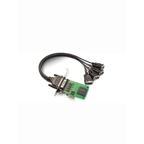 MOXA – CP-104UL-DB9M – Universal PCI serial card with 4 RS-232 ports image 1