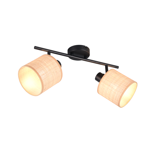 Aimee spot 2-pc E14 natural color/bast image 1