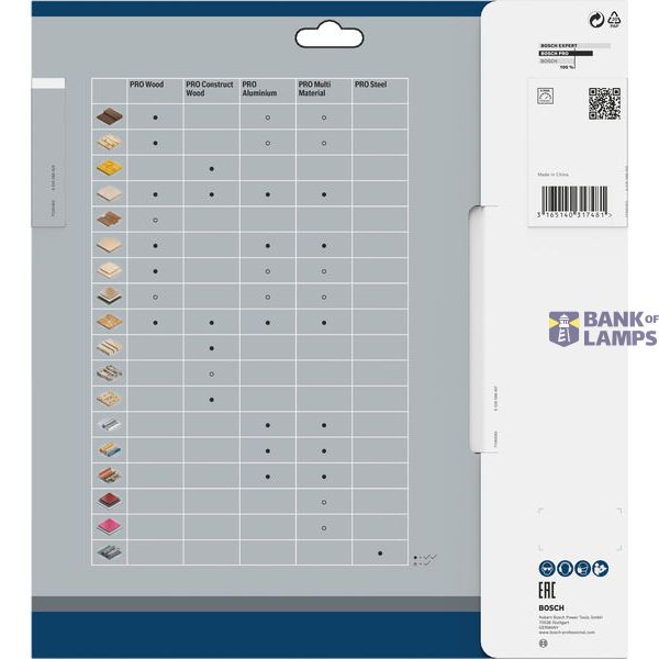 Multi Material circular saw blade 254 x 30 x 3,2 mm; 80 image 1