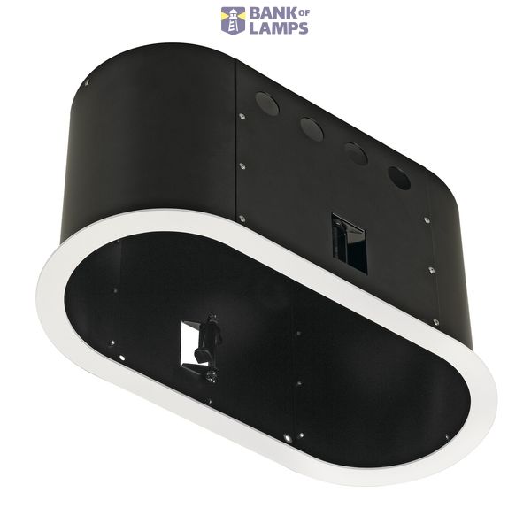 AIXLIGHT PRO II ROUNDFRAME fitting housing, steel, white image 1