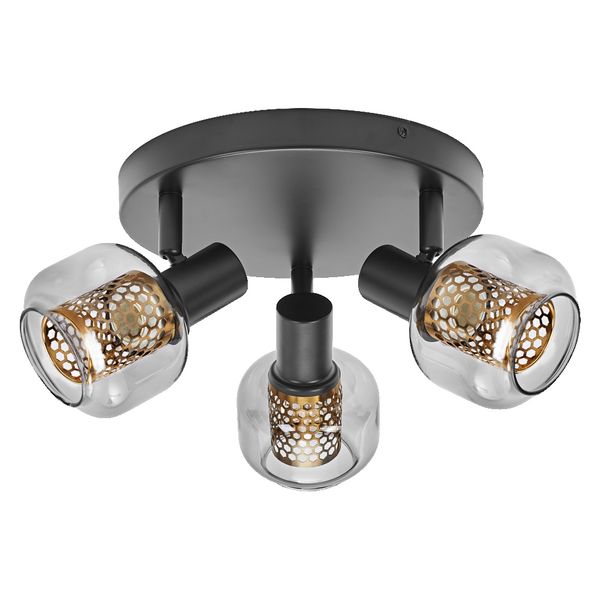 DECOR SPOT FIREFLY PL 3X2.8W E14BK OSRAM image 1