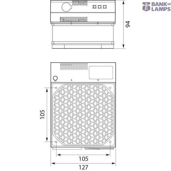 Compact heater with fan WEG146 image 1