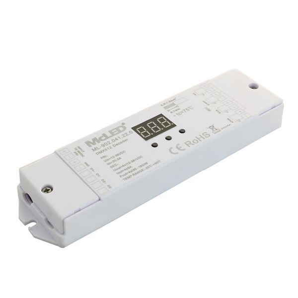 DMX decoder, 4 channels, 4x 5A, 12-36V image 1