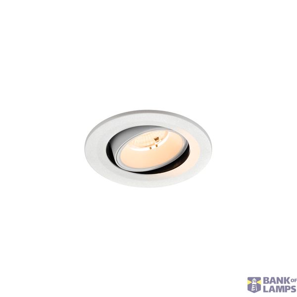 NUMINOS© MOVE S recessed ceiling light 2700K 55ø IP20 rnd wh image 1