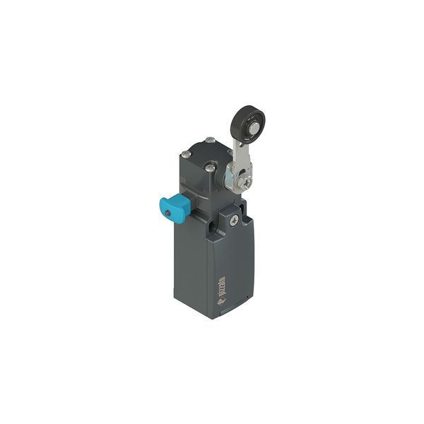Position switch with roller lever and reset device image 1