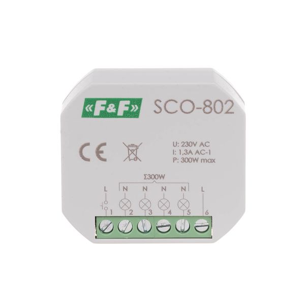 Lighting dimmer with memory, flush-mounted, 230V AC 300W power supply image 20