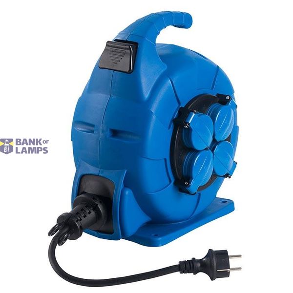Schwabe Veerkabelhaspel ROTOMATIC Neopreen H07RN-F 3x1,5 IP44 10m image 1