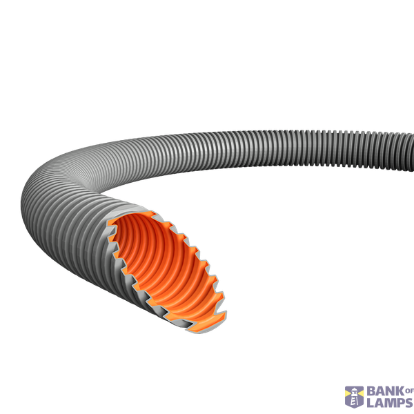 EVOEL FM-0H-SMART tube, 32 mm, 50 m, gray with wire image 1