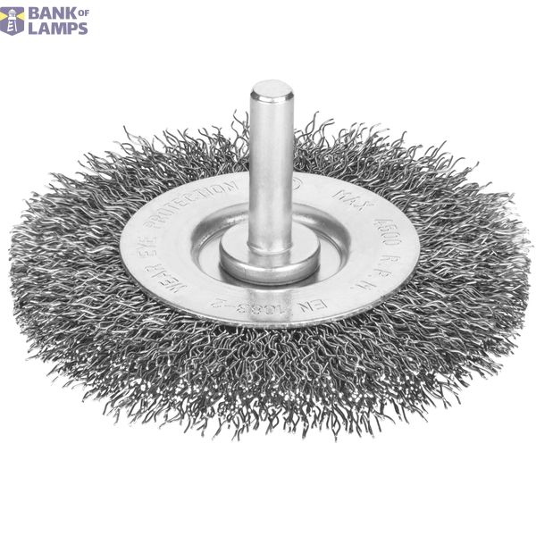 CrimpedStainlessWireWheel,75mm image 1