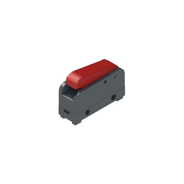 Microswitch with red push button image 1