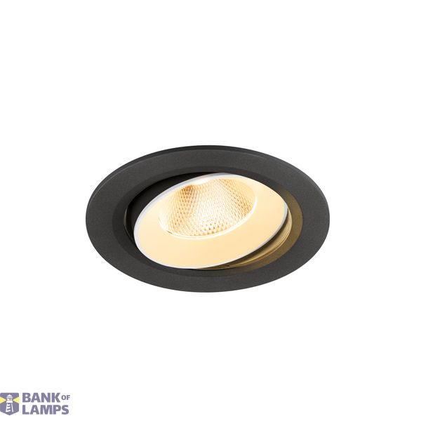 NUMINOS© MOVE L, recessed CL 3000K, 20ø, IP20, round bl/wh image 1